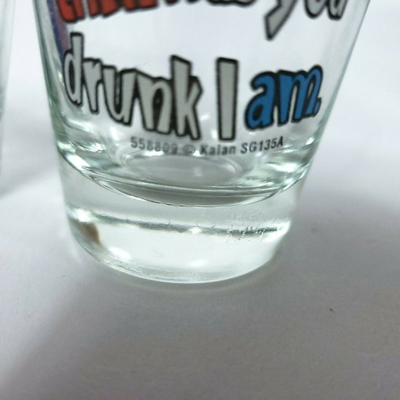 Set of Kalan Humor Shot Glasses Party Bar - Picture 7 of 10